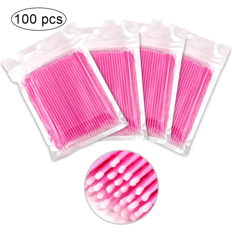 100Pcs/bag Disposable Eyelash  - Eyelash Extension Removal 评论和价格