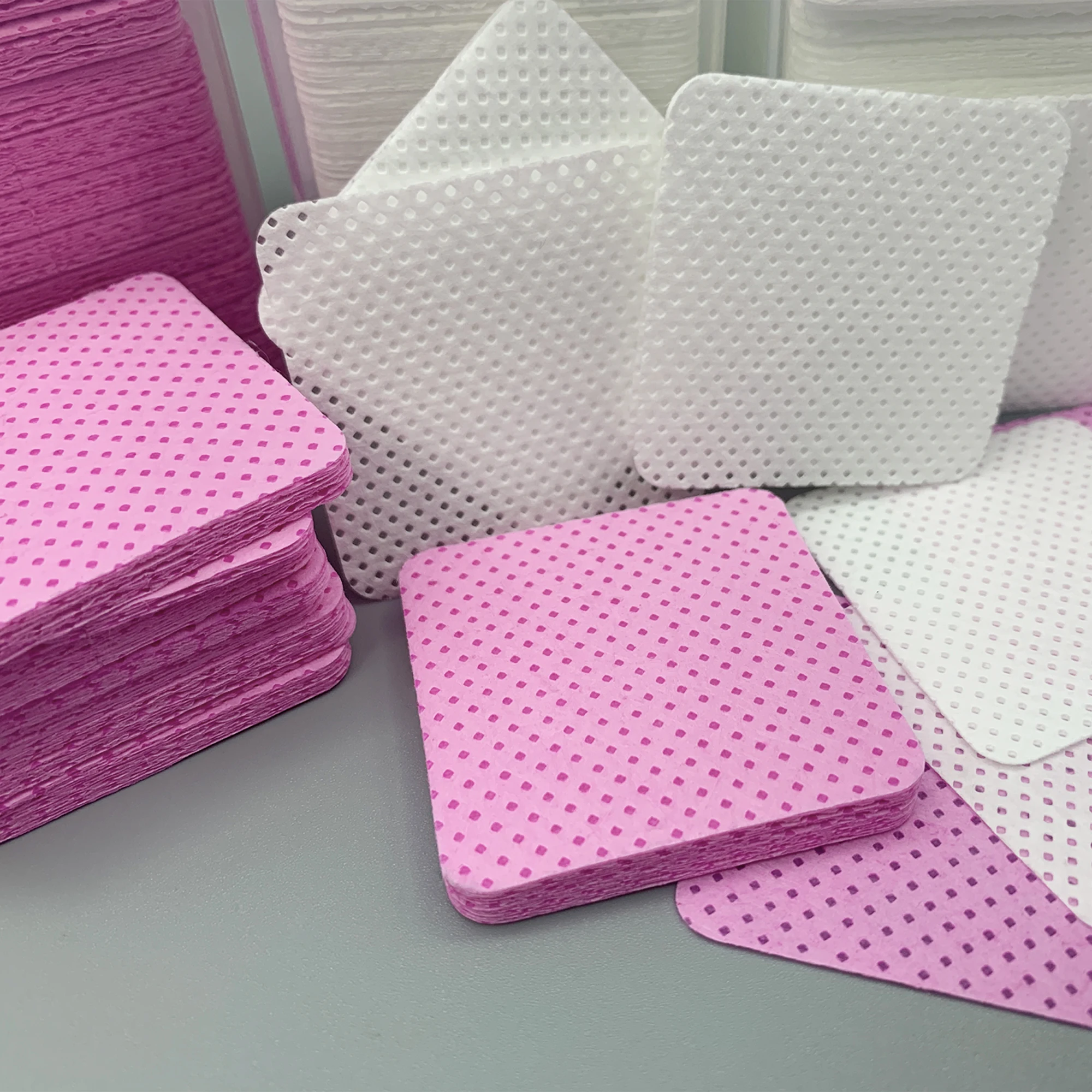 200Pcs/Box Lint Free Nail Wipe - Eyelash Extension Remover Gel 评论和价格