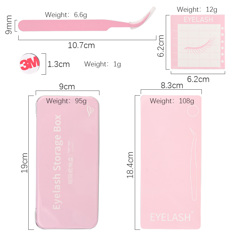 Magnetic Eyelash Extension Sto - Lash Tray Organizer 评论和价格