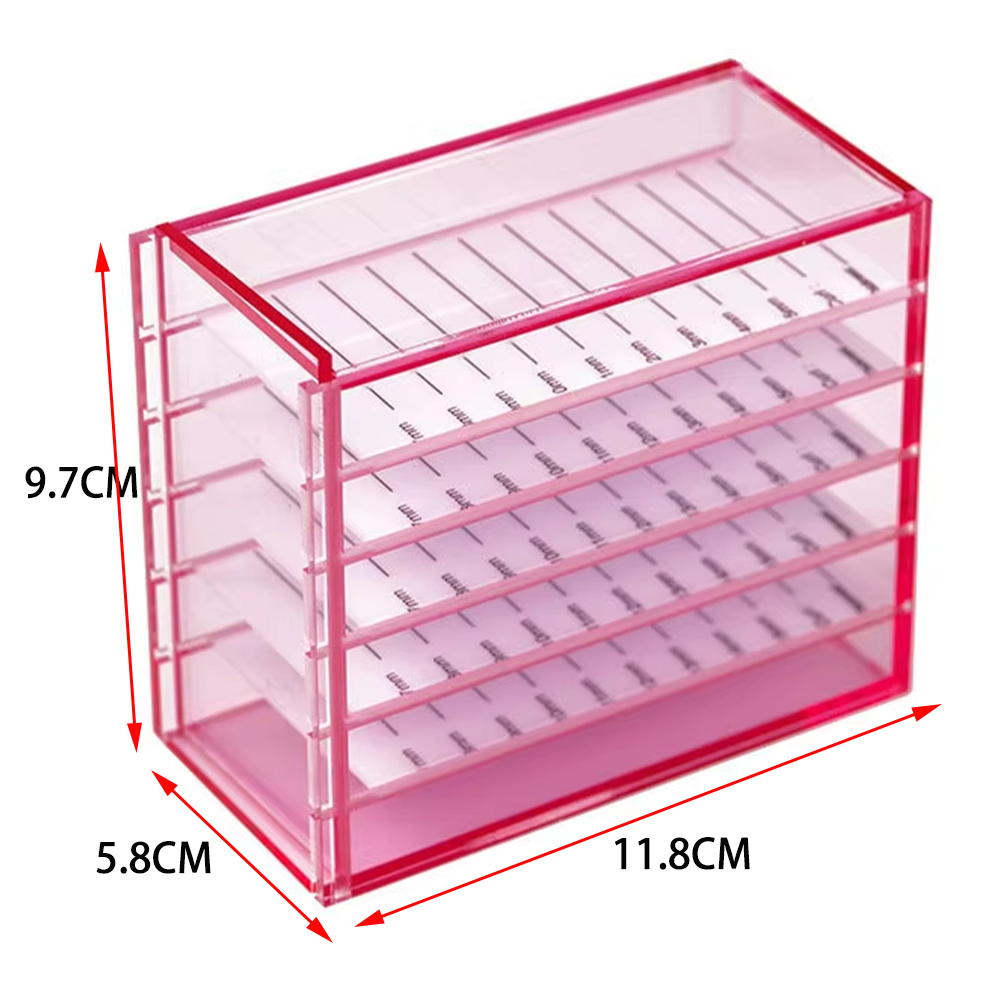 Eyelash Extensions Storage Box - Lash Tray Organizer 评论和价格