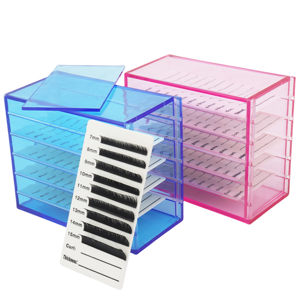 Eyelash Extensions Storage Box - Lash Tray Organizer 评论和价格
