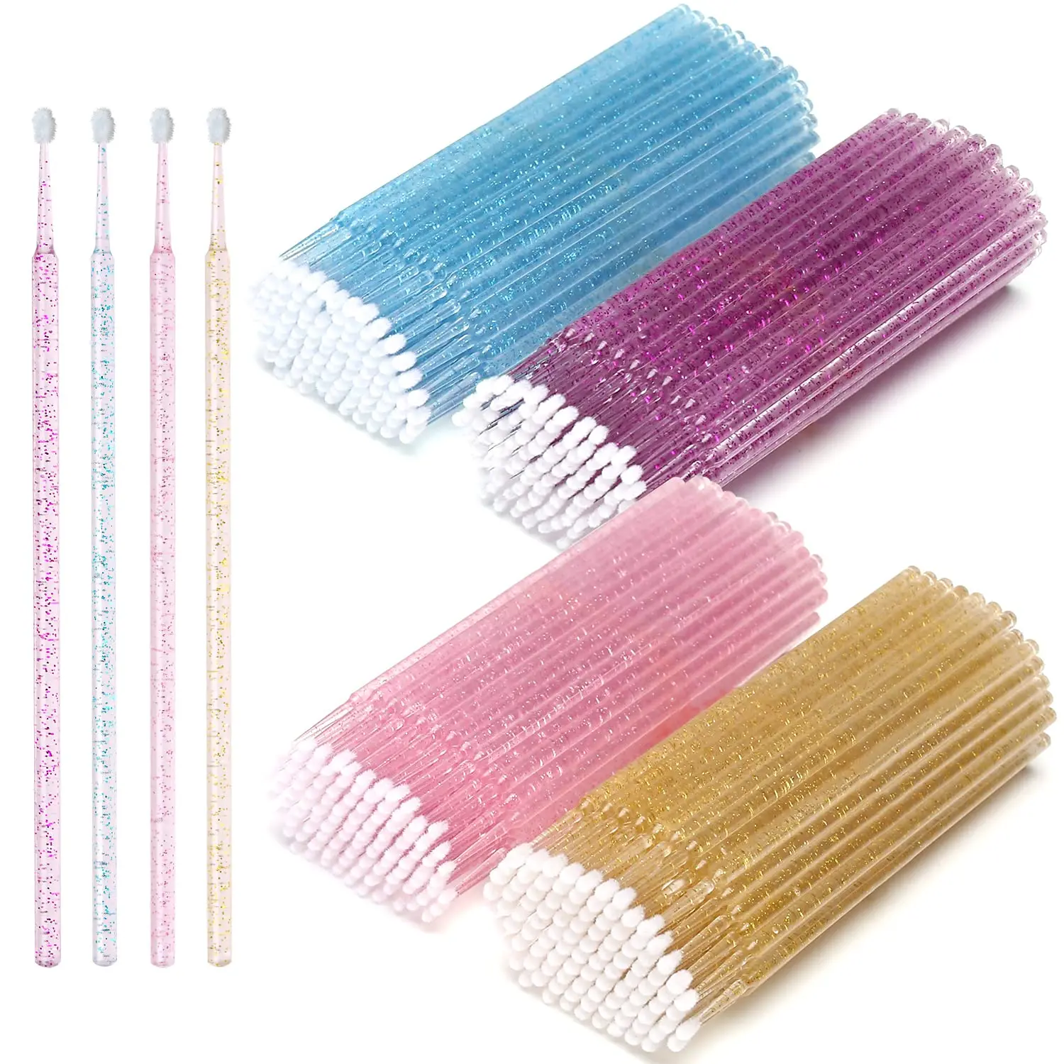 100PCS/Lot Disposable Eyelash  - Eyelash Extension Removal 评论和价格