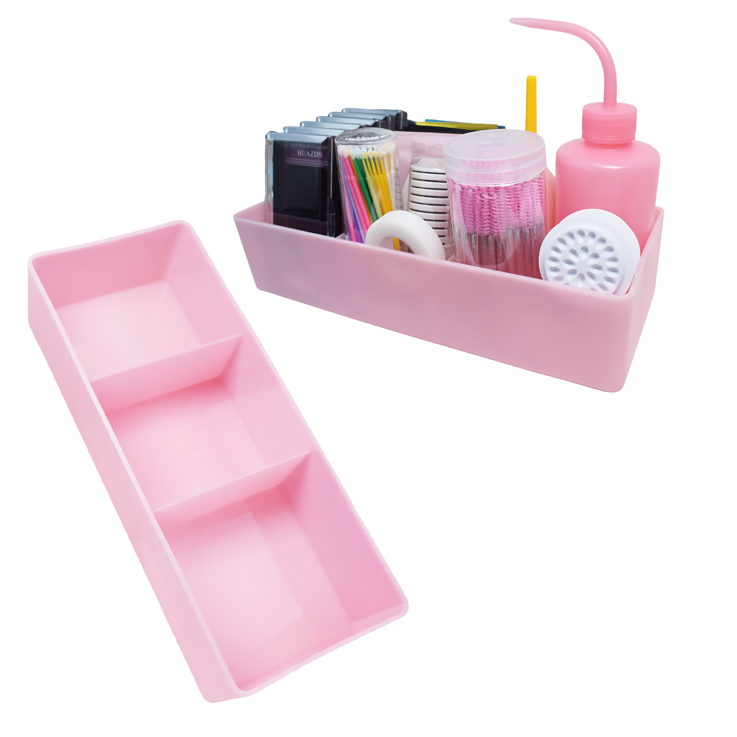 False Eyelash Storage Box For  - Lash Tray Organizer 评论和价格