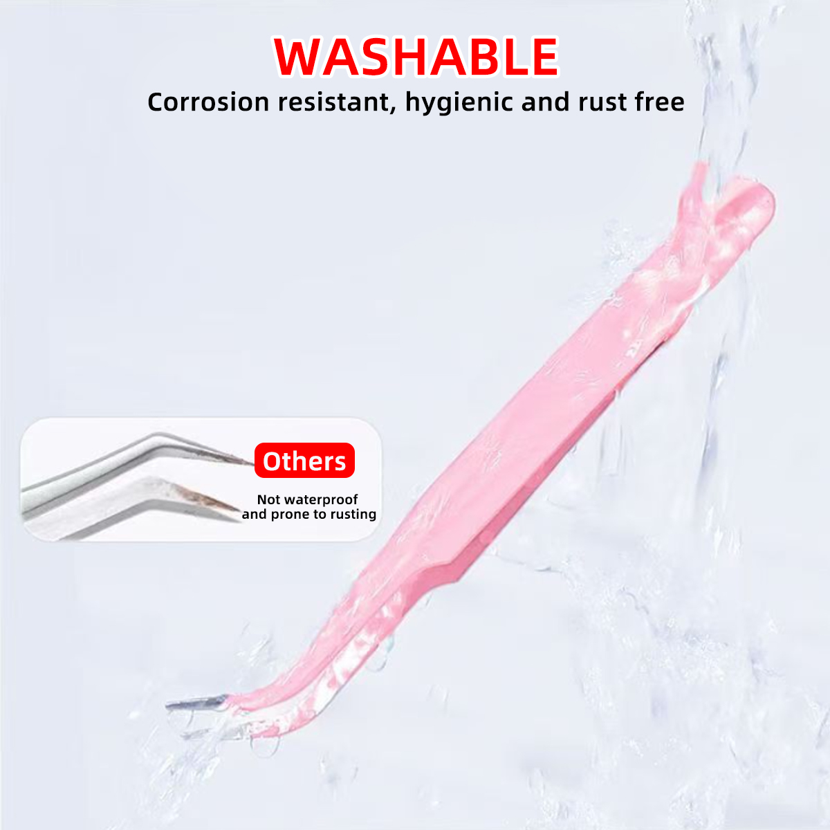 Precision False Eyelash Tweeze - Eyelash Extension Process 评论和价格