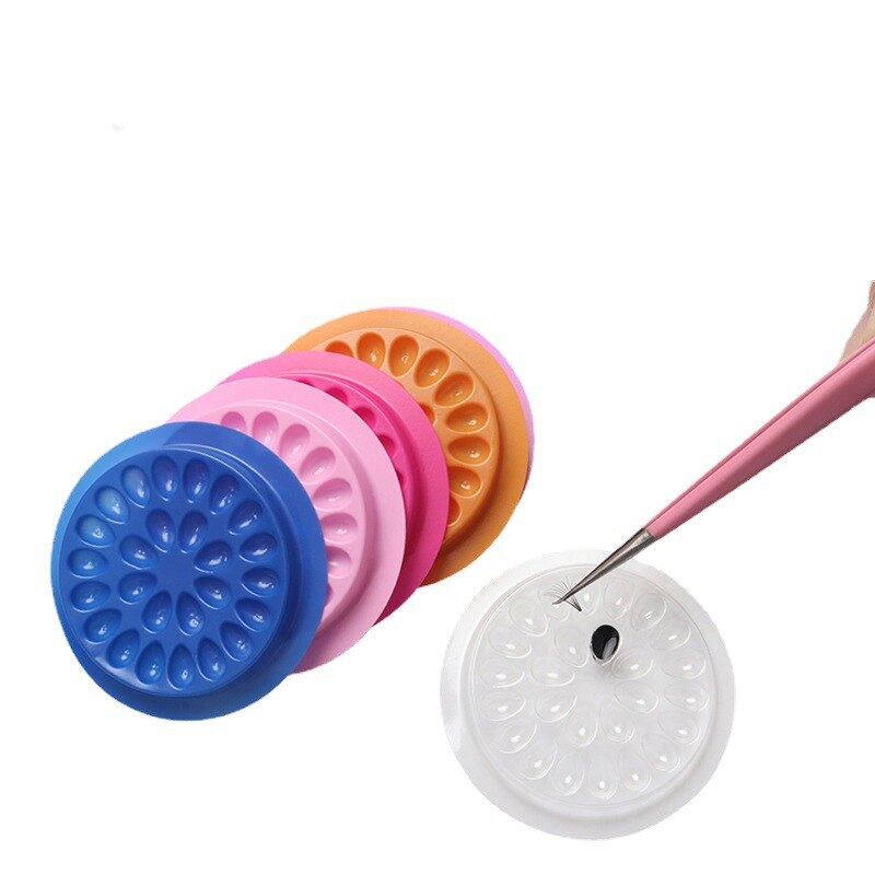 100pcs Eyelash Glue Holder Eye - Eyelash Extension Uv Glue 评论和价格