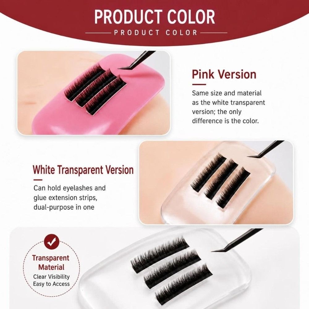 Eyelash Extension Forehead Sti - Lash Tray Organizer 评论和价格