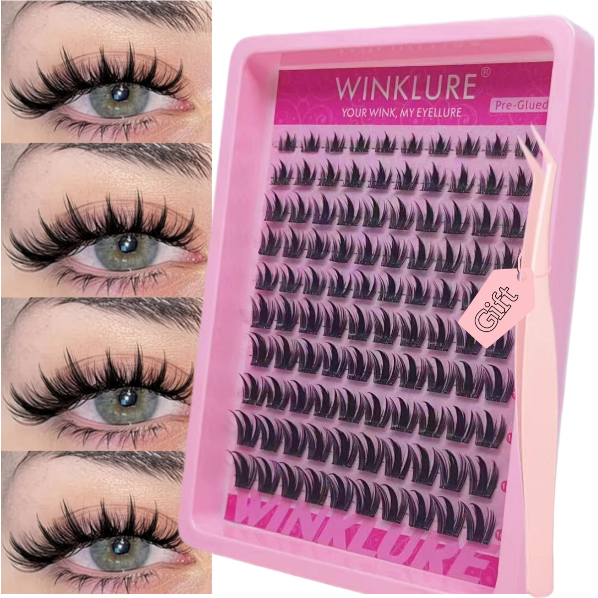 WINKLURE Self-Adhesive False E - Eyelash Extension Uv Glue 评论和价格